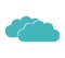 Illustrated cloud icon