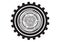 Illustrated Cogs icon for web design