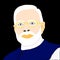 Illustrated design about india prime minister narandra modi