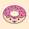 Illustrated Donut Smile