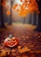 Illustrated Halloween background