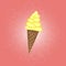 Illustrated Ice Cream Cone