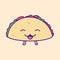 Illustrated Taco Smile