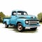Illustrated Vintage Truck Nostalgic Vibes