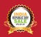 Illustration for 26th January Happy Republic Day of India sale banner with Indian flag tricolor.