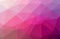 Illustration of abstract Pink horizontal low poly background. Beautiful polygon design pattern