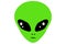 illustration of Alien head icon
