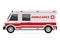 Illustration of ambulance side view