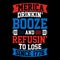 Illustration American Theme The Drinking Booze