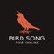 Illustration of animal bird chirping with beautiful sound