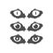Illustration of Animal Eye for Cat Eagle Tiger Owl or Wolf Illustration