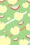 Illustration of apple background,apples illustration