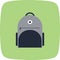 Illustration Bagpack Icon For Personal And Commercial Use.