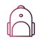 Illustration Bagpack Icon For Personal And Commercial Use.