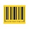 Illustration Barcode Icon For Personal And Commercial Use.