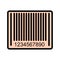 Illustration Barcode Icon For Personal And Commercial Use.