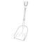 Illustration of Black and White Isolated Shovel Cartoon Drawing