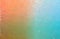 Illustration of blue, orange and green watercolor wash horizontal background.