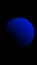 An illustration of the blue planet Neptune ...