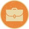 Illustration Briefcase Icon For Personal And Commercial Use.