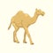 Illustration of Brown Desert Camel