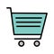 Illustration Cart Icon For Personal And Commercial Use.