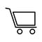 Illustration Cart Icon For Personal And Commercial Use.