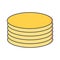 Illustration Coins Icon For Personal And Commercial Use.