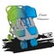 Illustration of colorfull Double twin Stroller, Carriage, Pram.