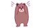 Illustration Of Cute Cartoon Bear