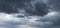 Illustration of dark gray storm clouds. Abstraction of rainy sky.