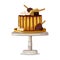 Illustration of a delicious cake , Baking, bakery shop, cooking