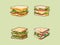 Illustration of Delicious Sandwich