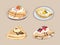 Illustration of Delicious Savory Crepes