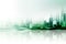 illustration depicting a dynamic city skyline, embodying the essence of a business concept.