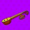 Illustration of desi indian art style veena indian musical instrument.