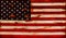 Illustration -distressed American flag of old boards - background or element