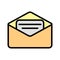 Illustration Email Icon For Personal And Commercial Use.