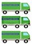 Illustration Essential Trucking Service Medical Supplies