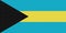 Illustration of the flag of Commonwealth of The Bahamas