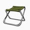 Illustration of folding camp chair on