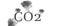 Illustration of a gaseous emissions of carbon dioxide CO2