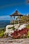 Illustration of Gazebo on Mountainside