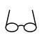 Illustration  Glasses Icon For Personal And Commercial Use.