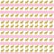 Illustration of golden donkey patterns on a white background with pink lines