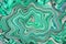Illustration of gradient mint green precious stone-like pattern for background