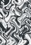 Illustration of gradient silver gray wavy satin fabric artistic texture