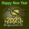 That is the illustration of happy new year 2023 which is looking so nice