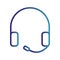 Illustration Headphones Icon For Personal And Commercial Use.