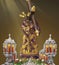 Illustration Holy Week Jesus Christ Passion cross procesion.